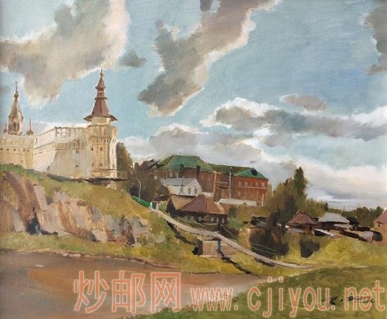 ���պ͡������µĹųǱ���50x60cm  2017�� �鲼�ͻ�