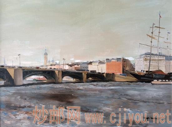 ���պ͡����ߺӴ���������������⡷ 60x88cm  2017��  �鲼�ͻ�