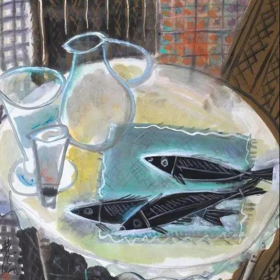 �ַ��� 1983���� ���� ˮī ��ɫ ֽ�� �ɽ��ۣ� 6��608��000 HKD