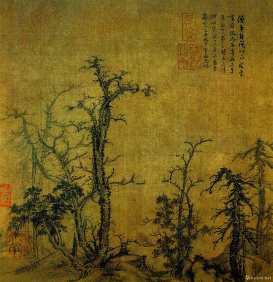 ��֪�� ������ͼ�� �ˮī&nbsp; 27.3x26.2cm&nbsp; �ʹ�����Ժ��