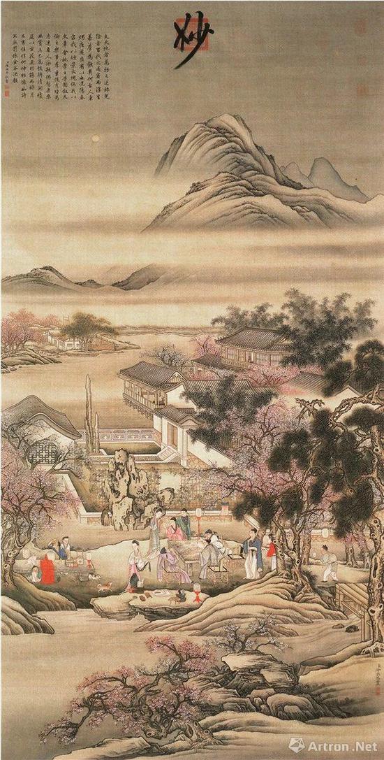 ���壩��ö ��ҹ������԰ͼ ���ɫ&nbsp;��188.4���� ��95.6���� 1739��&nbsp;̨�����ʹ�����Ժ����