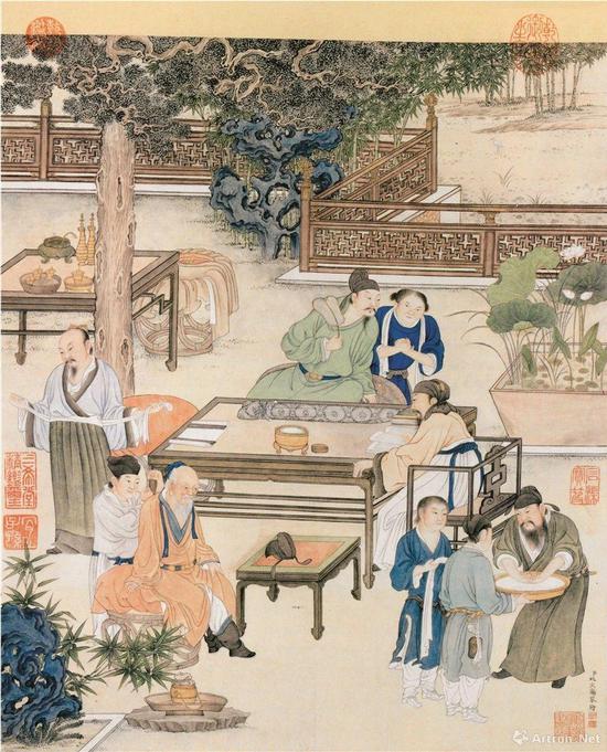 ���壩Ҧ��� �����˿���ͼ ֽ����ɫ&nbsp;��50.2���� ��42.8���� �����ʹ�����Ժ��