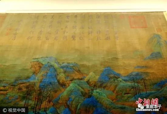 资料图: 王希孟的《千里江山图》 图片来源:视觉中国