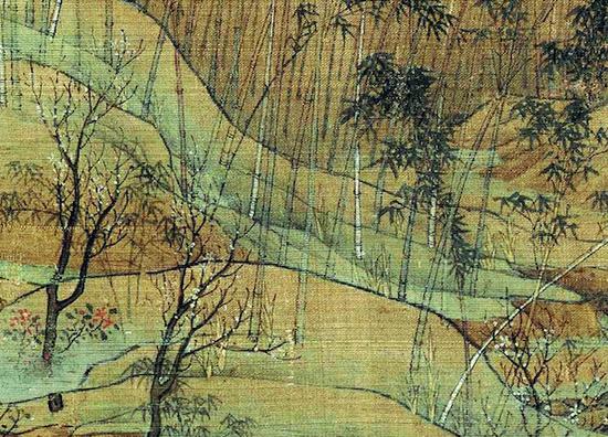 �Բ��ԡ���ɽ��ɫͼ���е�����