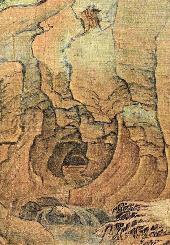 �Բ��ԡ���ɽ��ɫͼ����Ķ�