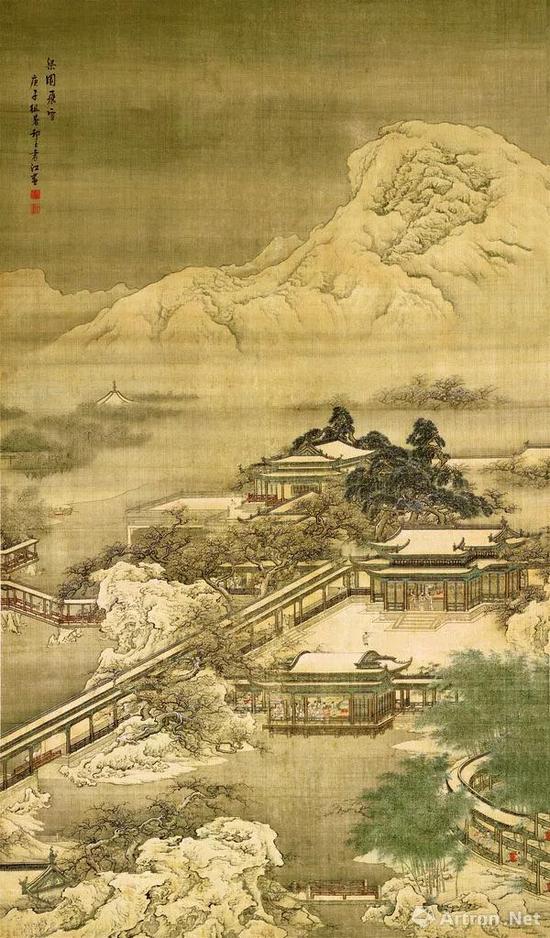 �� &nbsp;��Ԭ������԰��ѩͼ��