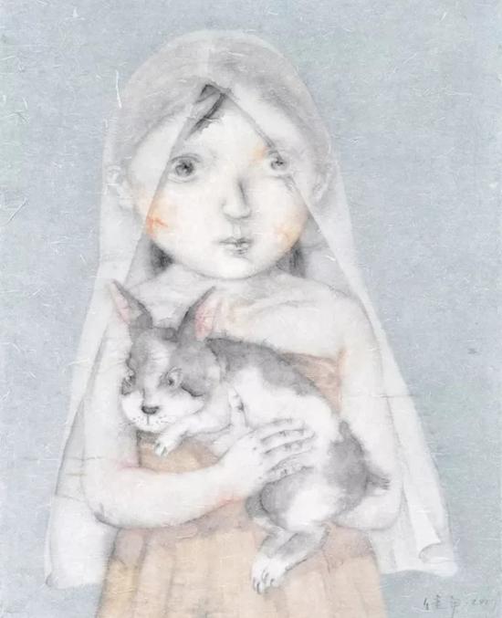 Lot.609 ������ ������ƽ���� 2013�� ֽ����ī 90��73cm �������ۣ�����ң��� 8��000-10��000