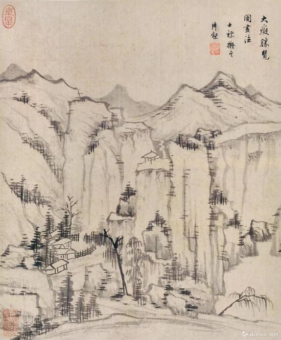 �� ��ʿ�� �¹�ɽˮ��֮һ 24.5cm��29.2cm ����ʡ����ݲ�