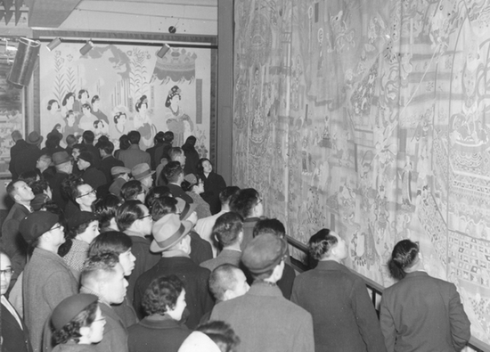 《中国敦煌艺术展》,日本,1958年