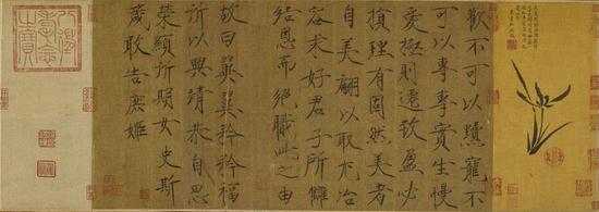 金章宗《题女史箴图卷》